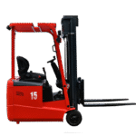 3 -Wheel 1-1.5 tons Electric Mini Counterbalance Forklift Truck - Image 3