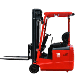 3 -Wheel 1-1.5 tons Electric Mini Counterbalance Forklift Truck - Image 2