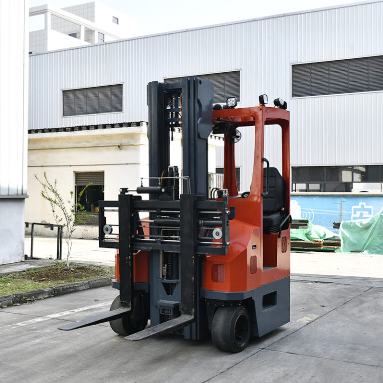 seated electric multi directional forklift handle long loads