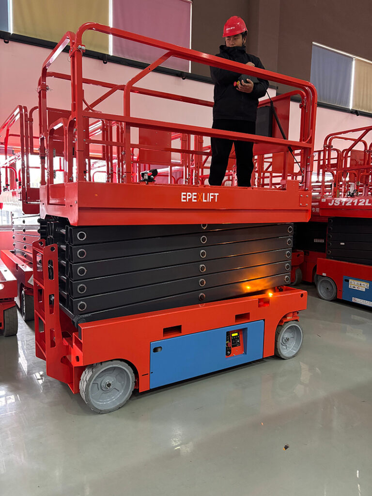 scissor lift 6.5 meter for warehouse