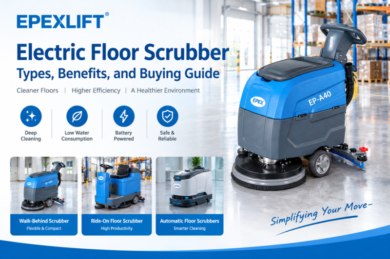 walkie behind floor scrubber